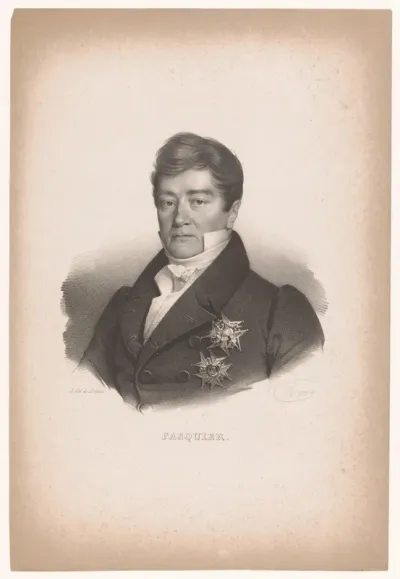 Portret van Étienne-Denis Pasquier