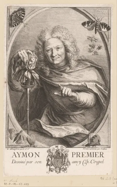 Portret van Étienne Isidore Théophile Aymon