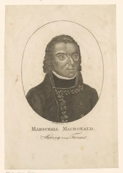 Portret van Étienne Jacques Joseph Macdonald