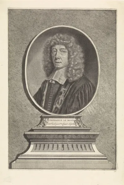 Portret van Etienne le Moine