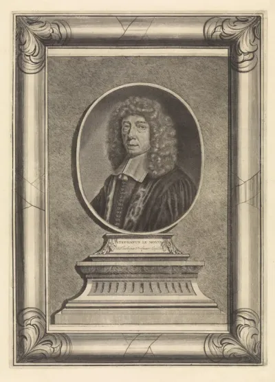 Portret van Etienne le Moine