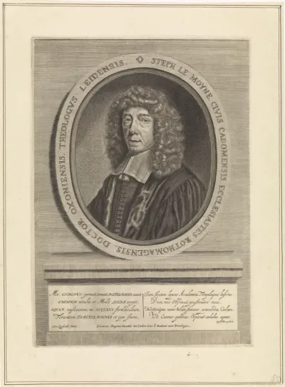 Portret van Etienne le Moine