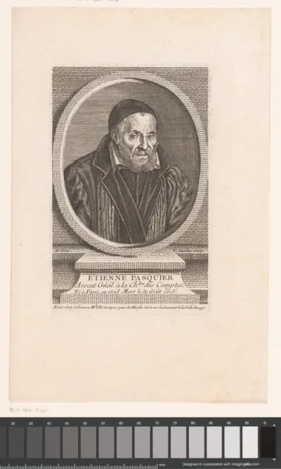 Portret van Étienne Pasquier