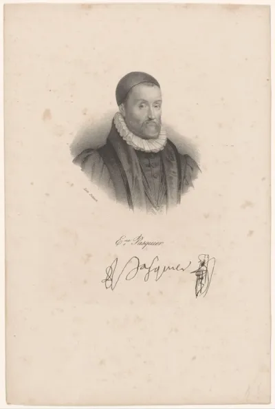 Portret van Étienne Pasquier