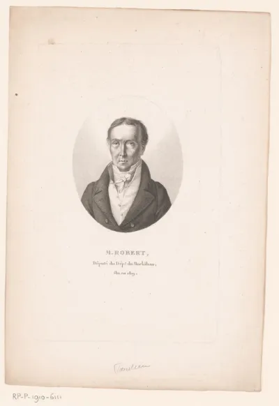 Portret van Étienne Pierre Sylvestre Ricard