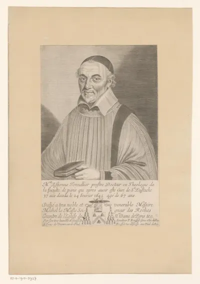 Portret van Etienne Tonnellier