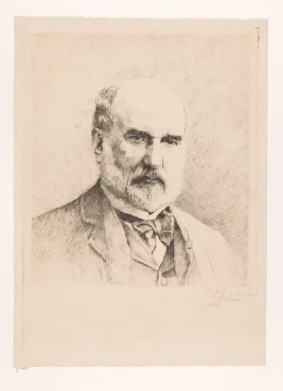 Portret van Eudore Pirmez