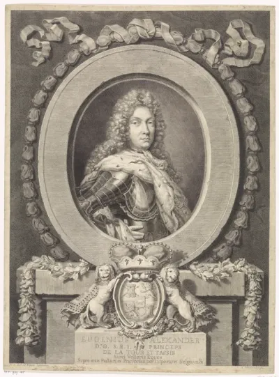 Portret van Eugen Alexander von Thurn und Taxis