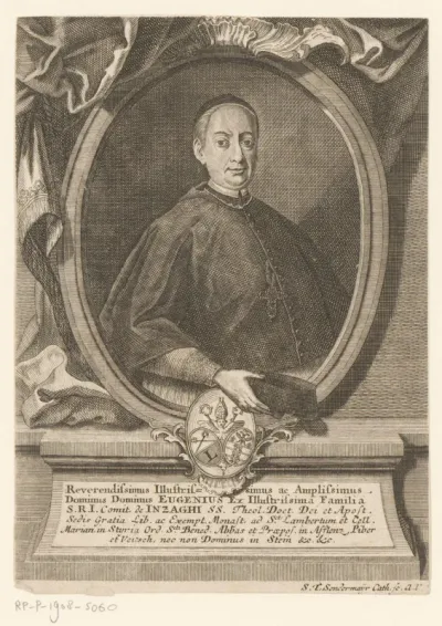 Portret van Eugen, Reichsgraf von Inzaghi