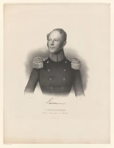 Portret van Eugen von Puttkamer
