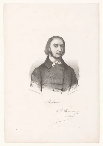 Portret van Eugène Bethmont