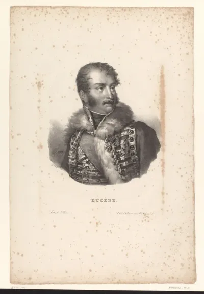 Portret van Eugène de Beauharnais, hertog van Leuchtenberg