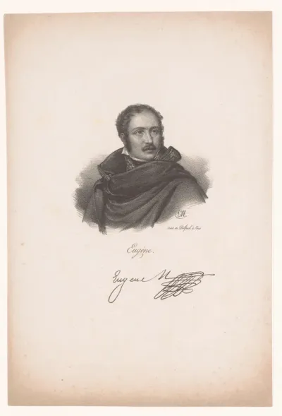 Portret van Eugène de Beauharnais, hertog van Leuchtenberg