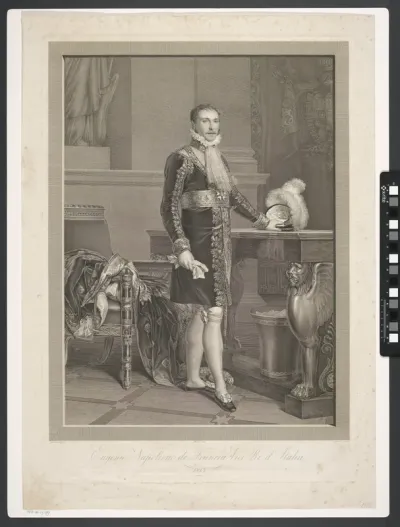 Portret van Eugène de Beauharnais
