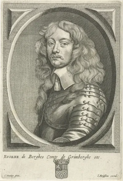 Portret van Eugène de Berghes