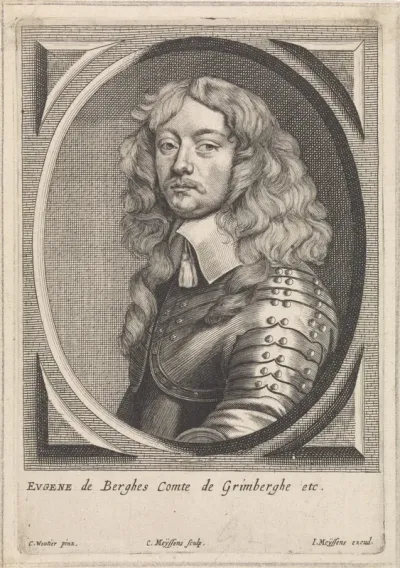 Portret van Eugène de Berghes