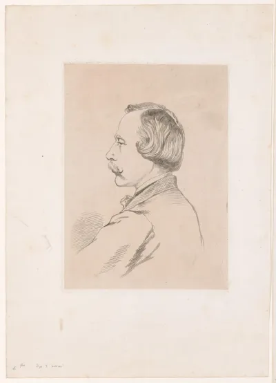 Portret van Eugène Devaux