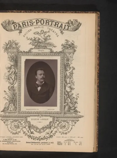 Portret van Eugene Lorrain