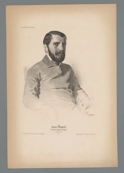Portret van Eugène Raspail