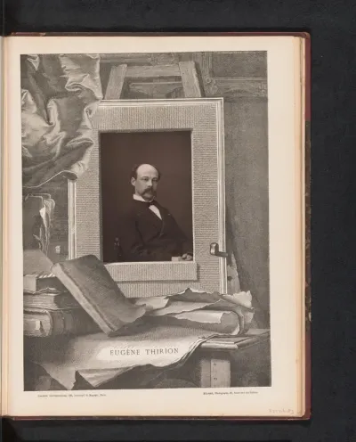 Portret van Eugène Romain Thirion