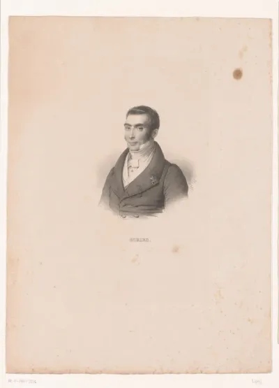 Portret van Eugène Scribe