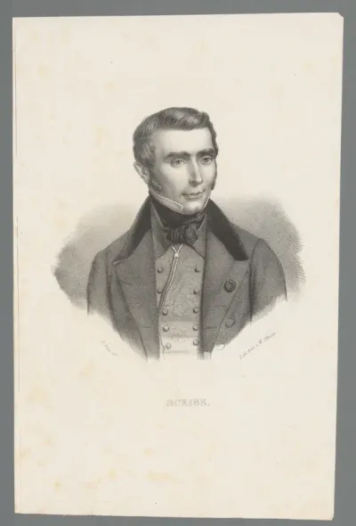 Portret van Eugène Scribe