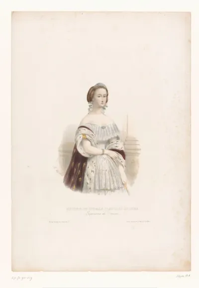 Portret van Eugénie de Montijo