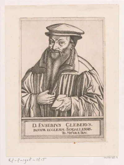 Portret van Eusebius Cleber