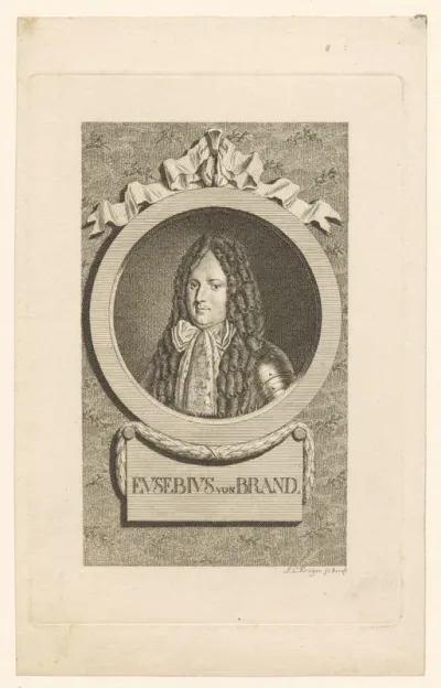 Portret van Eusebius von Brandt