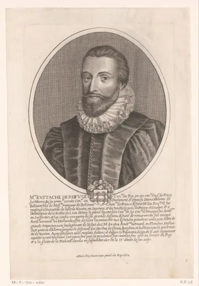 Portret van Eustache de Refuge