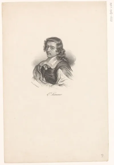Portret van Eustache Le Sueur