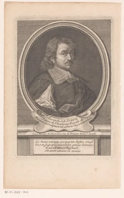 Portret van Eustache Lesueur