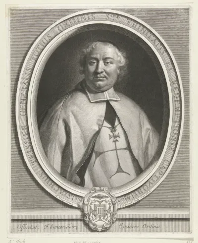 Portret van Eustache Teissier