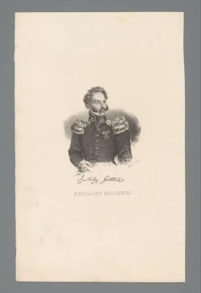 Portret van Eustachy Grotthuz