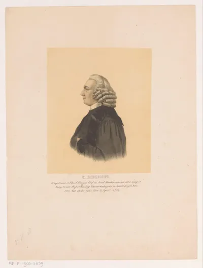 Portret van Everard Scheidius