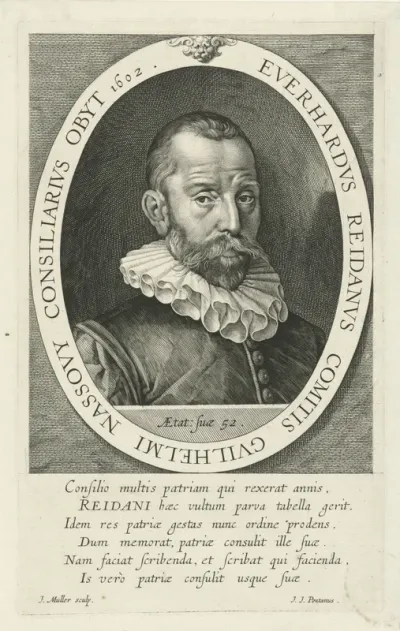 Portret van Everard van Reyd