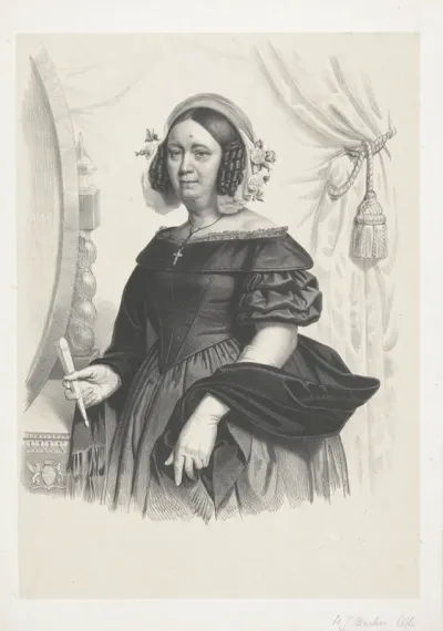 Portret van Everarda Francisca Half-Wassenaer van Onsenoort
