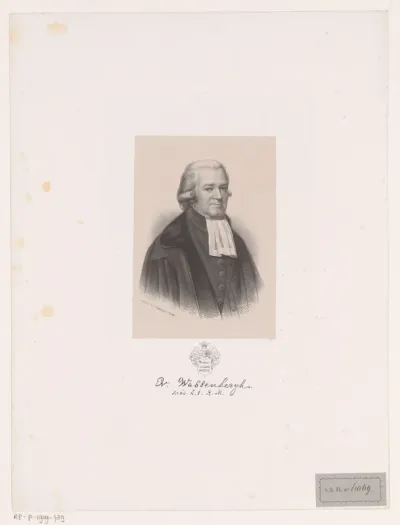 Portret van Everwinus Wassenbergh