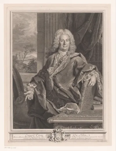 Portret van Évrard Titon du Tillet