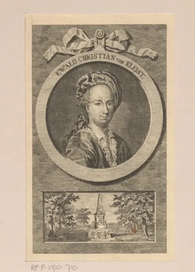 Portret van Ewald Christiaan von Kleist