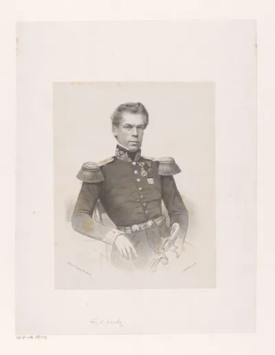 Portret van F.A. Kortz