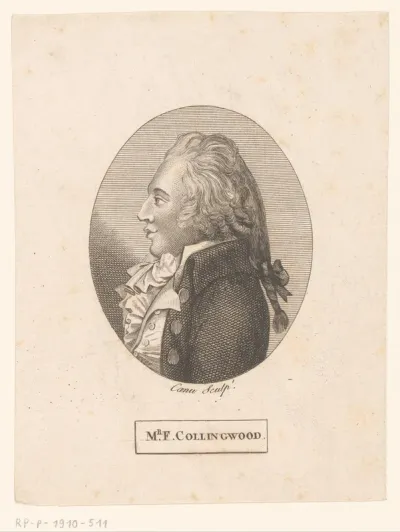 Portret van F. Collingwood