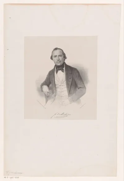 Portret van F.J. Mahieu