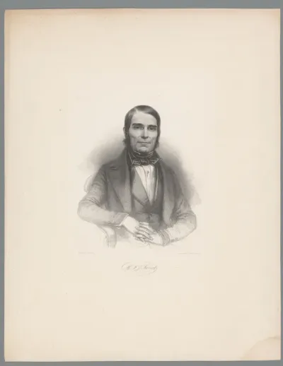 Portret van F.J. Snoeck