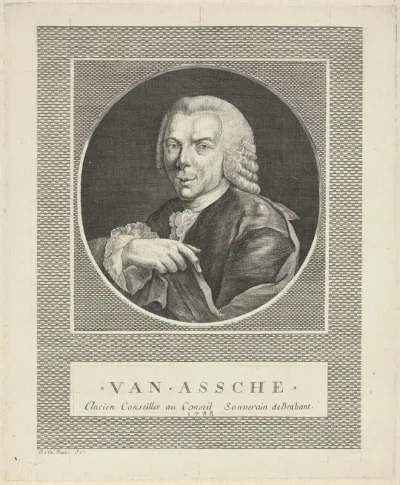 Portret van F.J. van Assche
