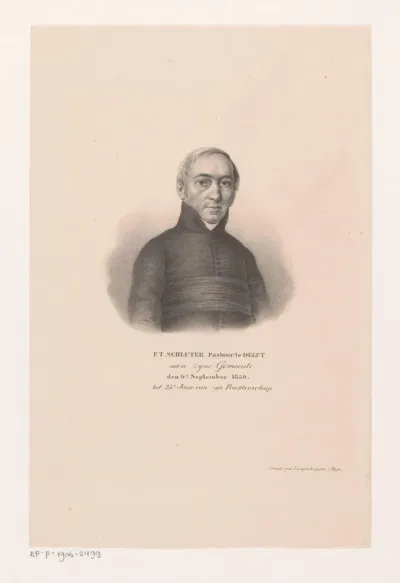 Portret van F.T. Schluter