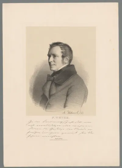 Portret van F. Weyhe