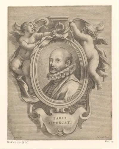 Portret van Fabio Albergati