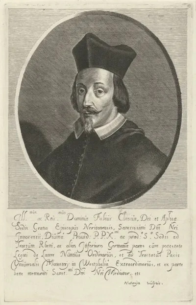 Portret van Fabius Chisius