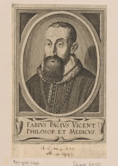 Portret van Fabius Pacius